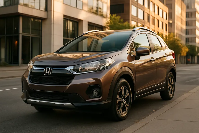 Honda WR-V: новый доступный кроссовер на российском рынке