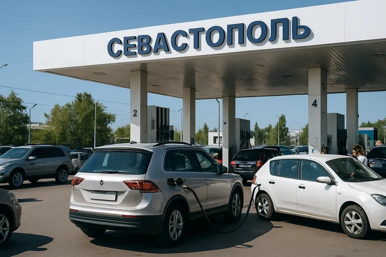 Свободная продажа бензина и дизеля возобновилась в Севастополе