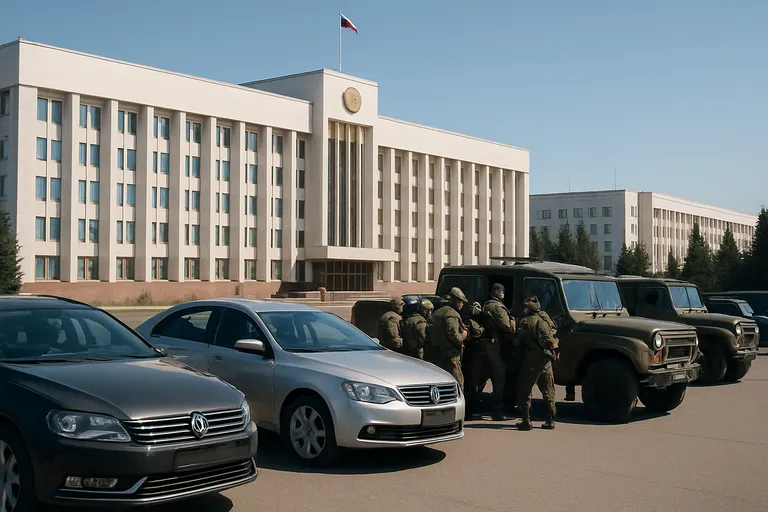 Конфискация автомобилей мэрии Уфы для нужд бойцов СВО