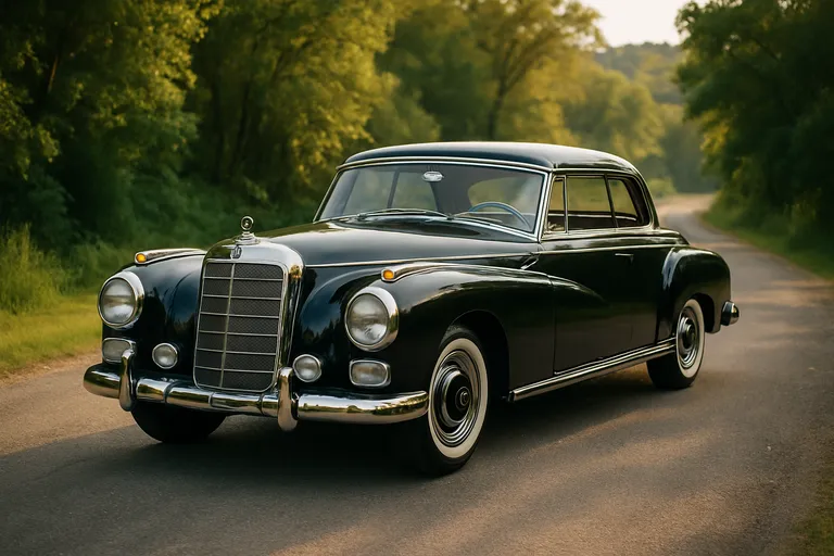 Эксклюзивный хардтоп Mercedes-Benz 300d 1959 года: уникальная находка для коллекционеров