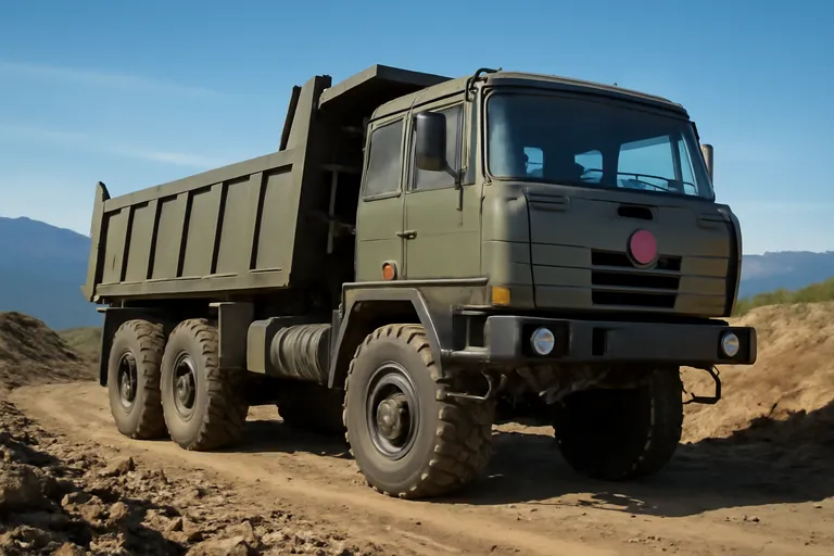 Уникальная конструкция грузовиков Tatra 815