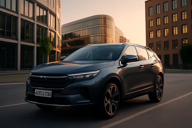 Geely представит обновлённый кроссовер EX5 в России