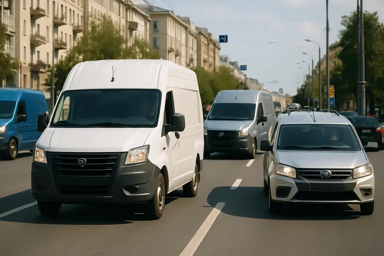 Снижение продаж легких коммерческих автомобилей в России