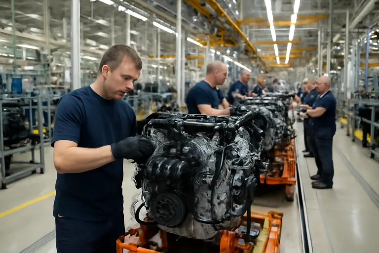Калужский автозавод «АГР» выпустил 25-тысячный двигатель