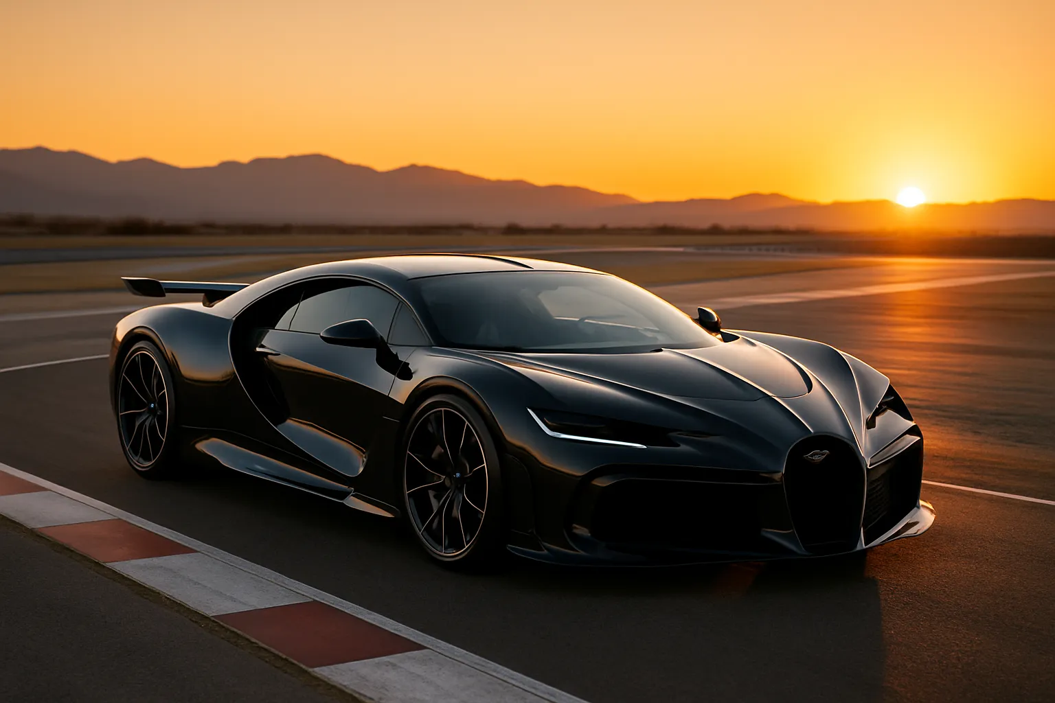 Иллюстрация к статье «Гиперкар Bugatti Destrier: мощь и элегантность на гоночной трассе»