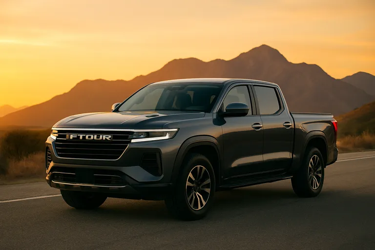 Jetour Zongheng F700: мощный пикап с гибридной силовой установкой