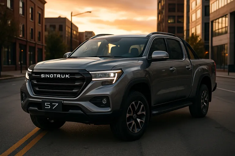 Пикап Sinotruk S7: новый игрок на российском рынке