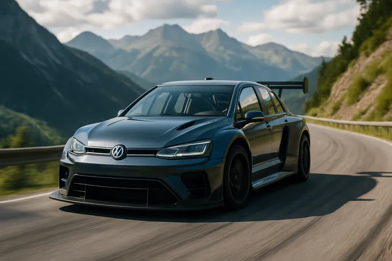 Новый Volkswagen Mega Golf: 1000 л.с. для гонок по холмам