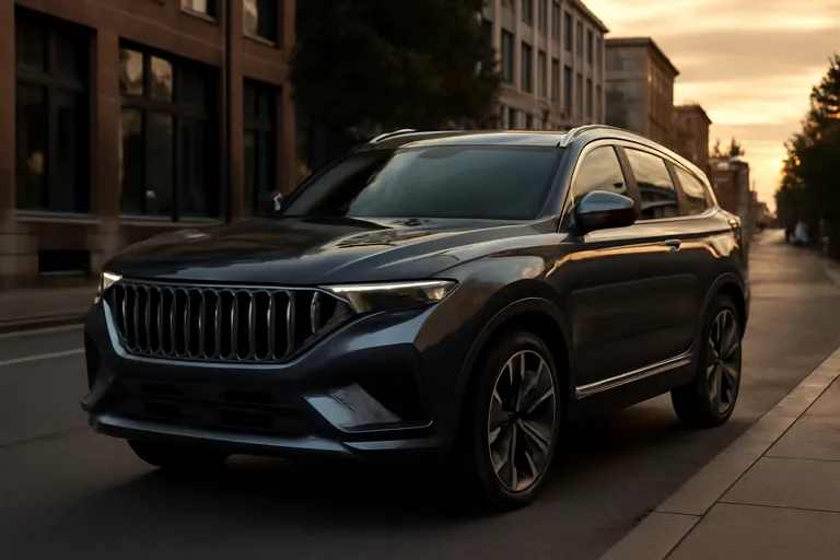 Новый Geely Monjaro: Кроссовер с увеличенными размерами и новыми опциями