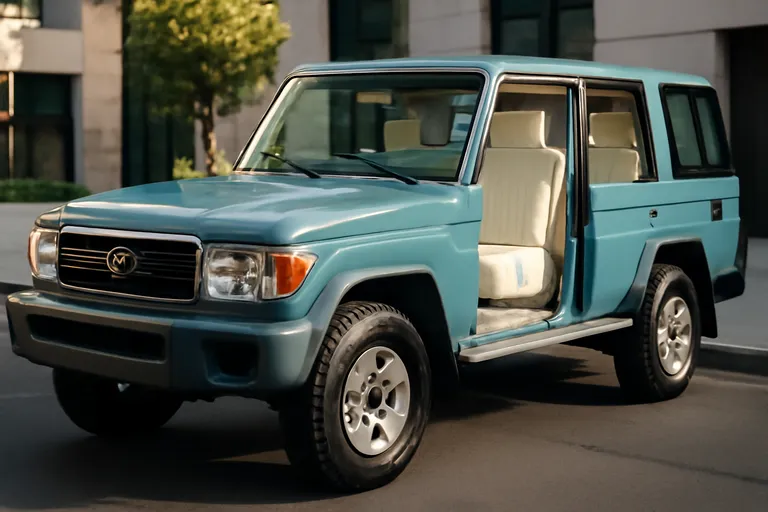 Роскошь и мощь: новый Land Cruiser 70 от Black Box Custom 4×4