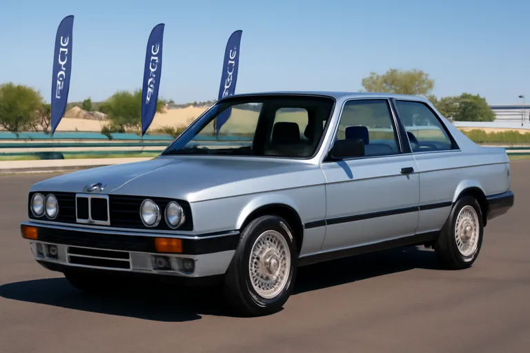 Редкий BMW 320i с креслами Recaro на аукционе