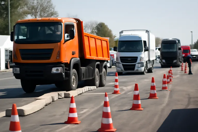 Тест-драйв коммерческого транспорта на выставке ComAutoTrans