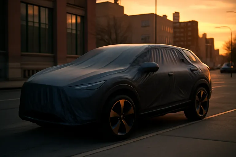 Тизер нового кроссовера Mercedes-AMG в стиле электрокупе