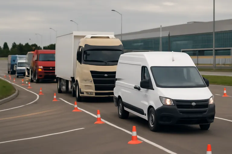 Тест-драйв коммерческих автомобилей на выставке Comtrans 2026 в Казани