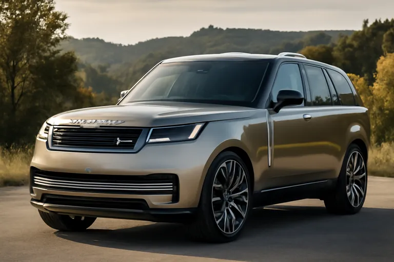 Эксклюзивный Range Rover SV на фоне природы
