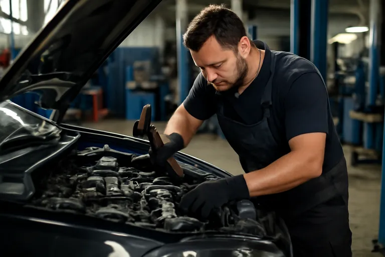 Диагностика двигателя Toyota с помощью молотка