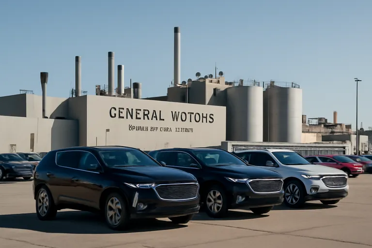 Завод General Motors в Лансинге, штат Мичиган, где будет производиться новый Cadillac CT5.