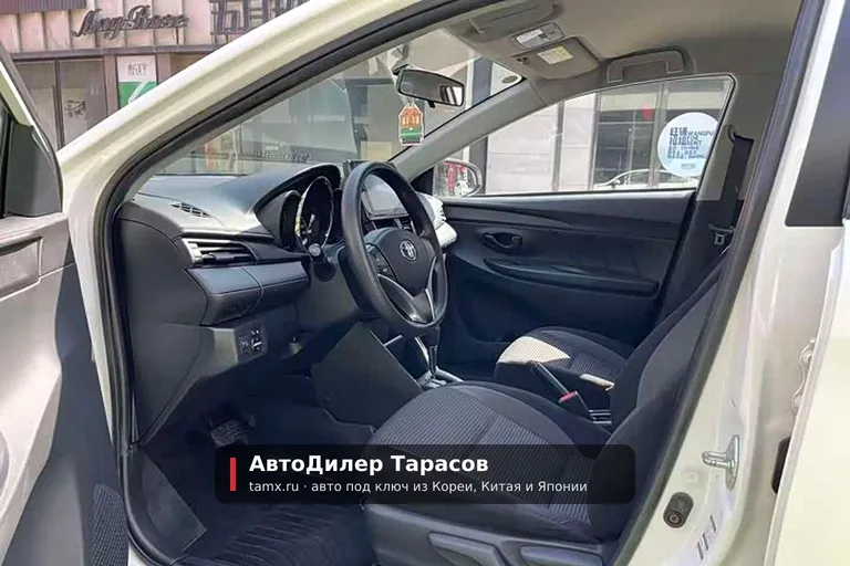 Toyota Vios — реальное фото автомобиля, привезённого «АвтоДилер Тарасов»