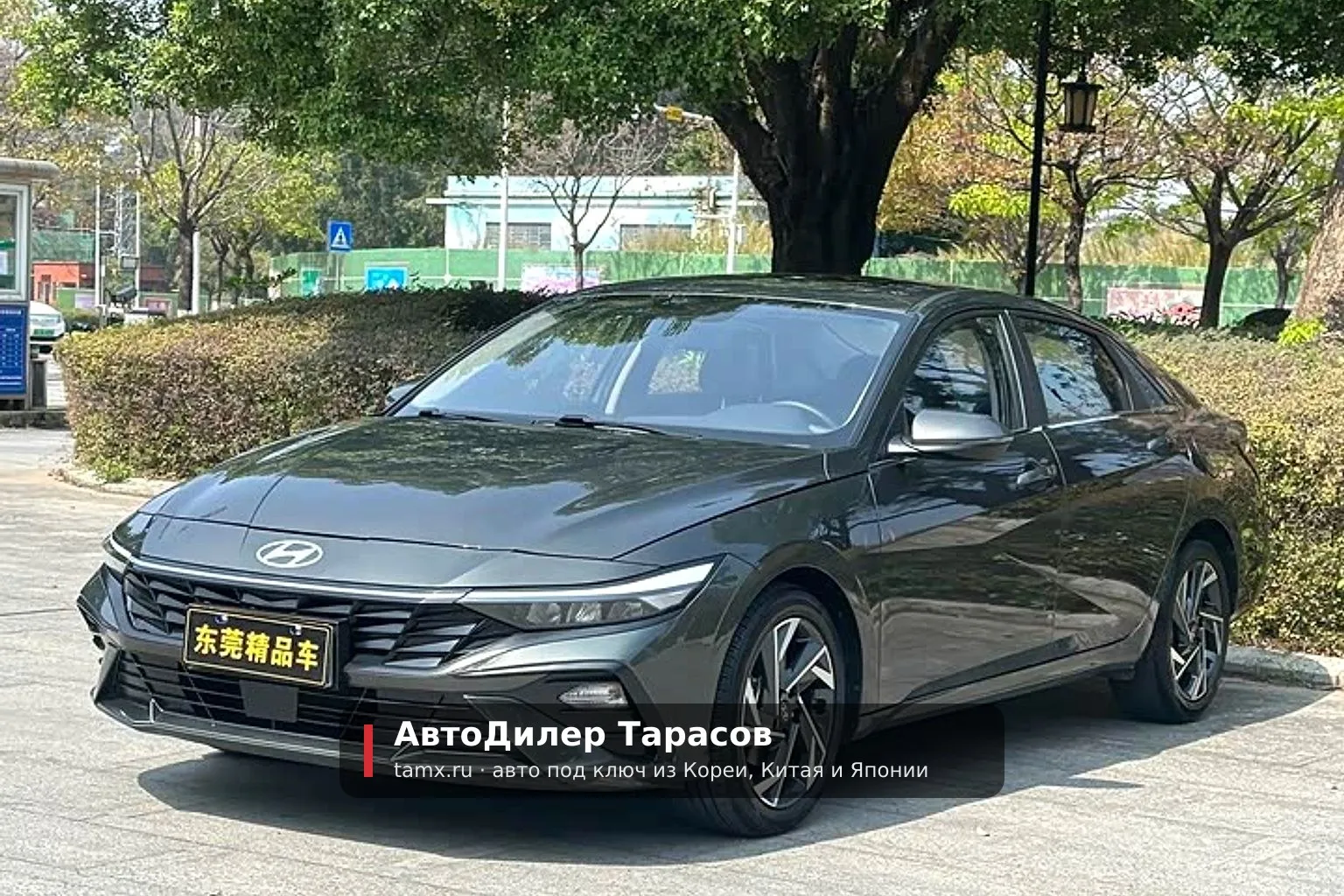 Hyundai Elantra — реальное фото автомобиля, привезённого «АвтоДилер Тарасов»