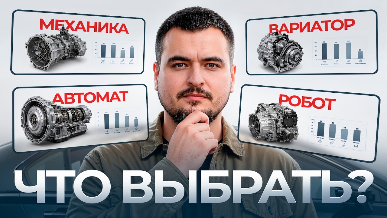 Мифы о коробках передач: что выбрать — механику, автомат, робот или вариатор